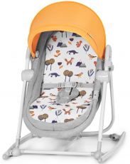 Шезлонг-гойдалка 5 в 1 Kinderkraft Nola Forest Yellow